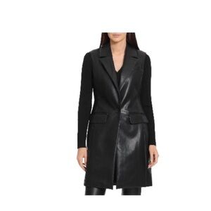 Bagatelle Faux Leather Vest